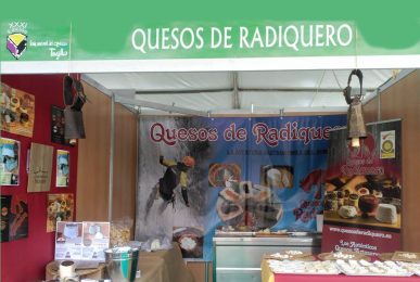 Quesos de Radiquero en la Feria de Trujillo